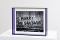 Morri de Saudade — fotografia analógica montada em acrílico violeta